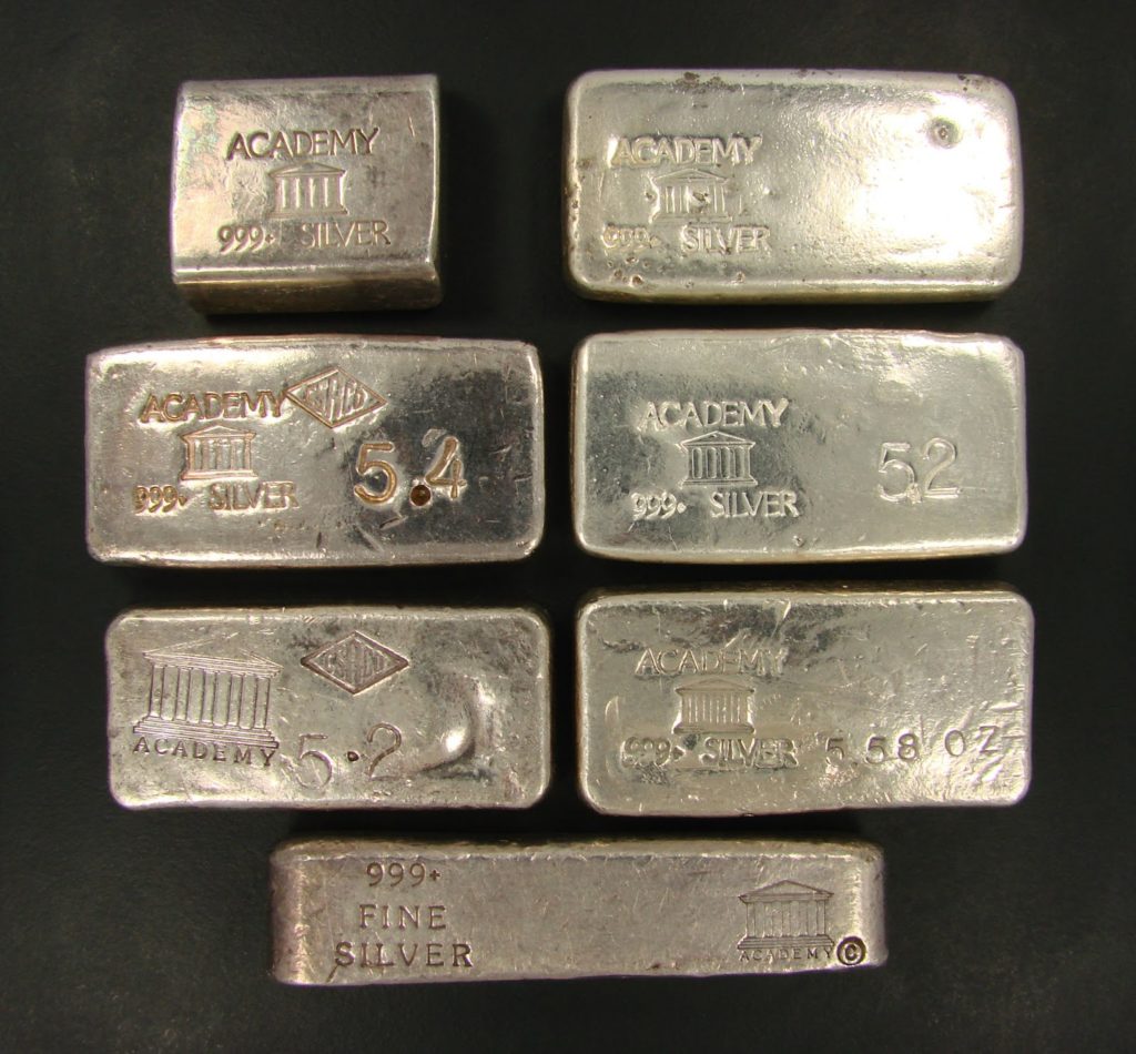 Silver Ingots – A blog for collectors of silver ingots, old pours and ...